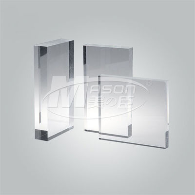 Il plexiglass trasparente glassato di Pmma 1220x1830mm riveste lo strato acrilico di 5mm
