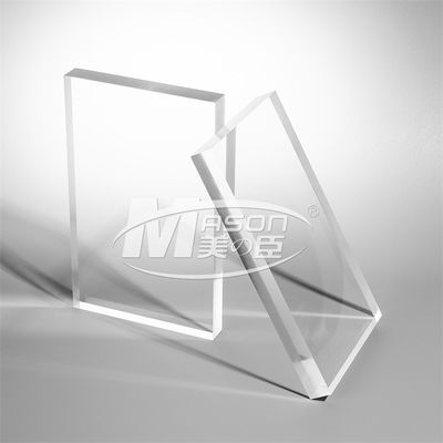 Il plexiglass trasparente glassato di Pmma 1220x1830mm riveste lo strato acrilico di 5mm