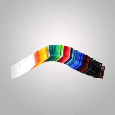 Il plexiglass riveste 48" di pannelli X 96" X 3/8" il rivestimento di plastica opaco dello strato acrilico di colore