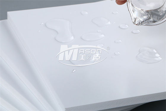Foglio nero bianco della schiuma del PVC di 8ft x di 4 25mm per il Governo della mobilia