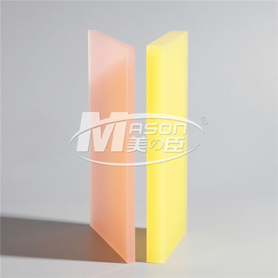 Il vetro di acrilico di colore riveste i piedi di pannelli dello strato 4x8 del plexiglass di Lowes
