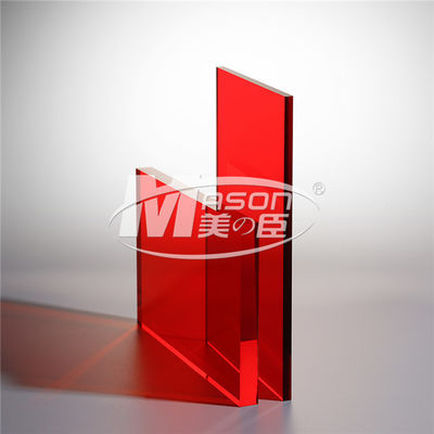 Strato acrilico colorato trasparente 300mm del bordo acrilico di plastica del plexiglass alto