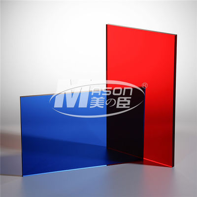 Strato acrilico 1220x2440mm del perspex della colata dello strato di colore di materia prima del lucite