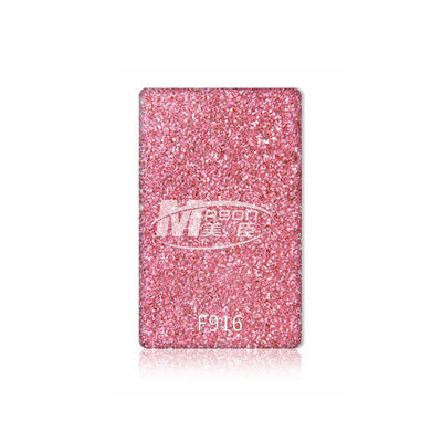 Strato acrilico 3mm a 1/8 pollici del plexiglass dello strato dell'oro di scintillio rosa variopinto dell'acrilico