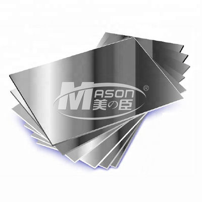 argento dello specchio del plexiglass di 4ftx6ft e strato acrilico dorato 3mm dello specchio
