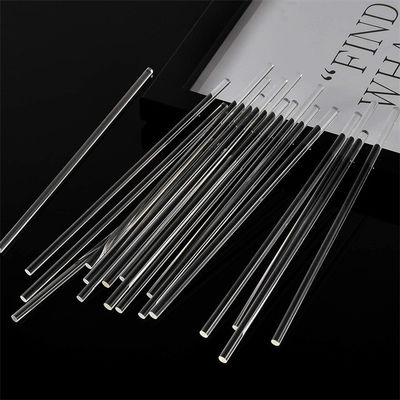 I tubi acrilici Rohi di lunghezza 15cm del diametro 4mm espellono Rod acrilico rotondo trasparente