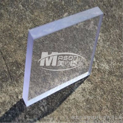 Resistente UV dell'alto della trasparenza 3mm chiaro strato del policarbonato
