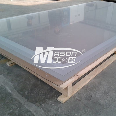 strato di plastica trasparente 300mm di marzo del graffio 4x8 di vetro resistente ottico del perspex