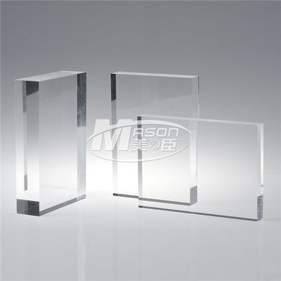 strato di plastica trasparente 300mm di marzo del graffio 4x8 di vetro resistente ottico del perspex