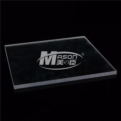 strato di plastica trasparente 300mm di marzo del graffio 4x8 di vetro resistente ottico del perspex