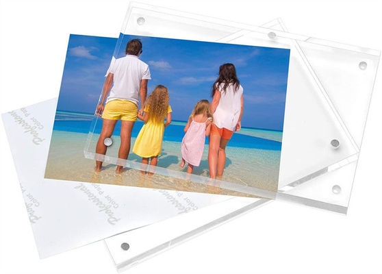 Struttura acrilica trasparente della foto di Crystal Custom Acrylic Fabrication 20mm