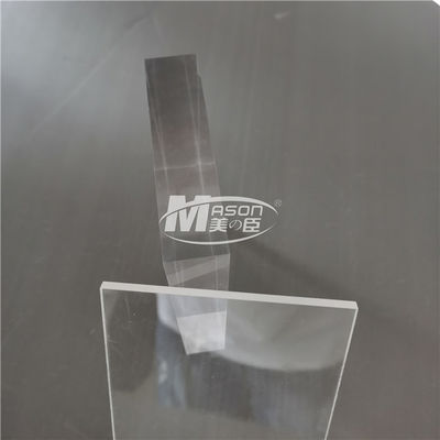 Bordo di plastica acrilico dell'alto di lucentezza 4x8 Ft chiaro strato di vetro del perspex