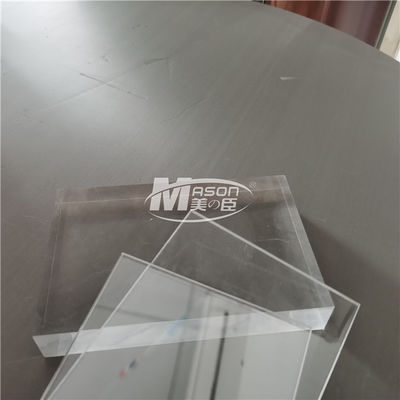pannello acrilico resistente del chiaro graffio di 20mm per all'aperto