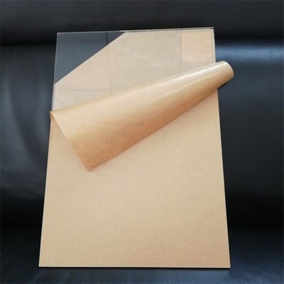 Strato di plastica acrilico della chiara e colata trasparente di 4x8 Ft 2mm per decorativo