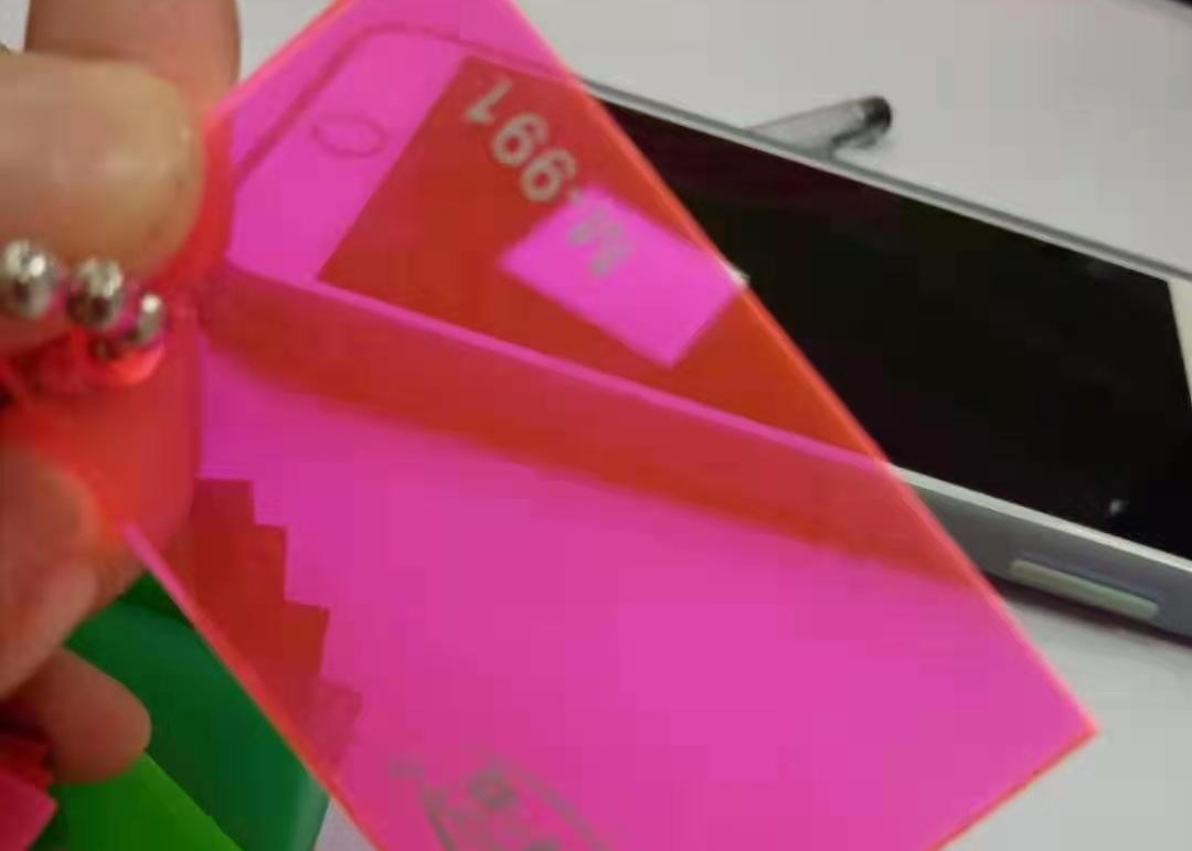 strato acrilico di colore di 3mm 5mm per il segno della pubblicità