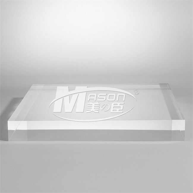 Strato acrilico 100% del pannello del plexiglass della colata del lucite chiaro 4ftx8ft