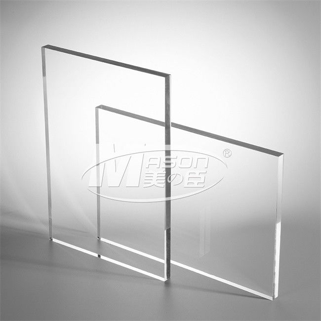 Alto lucido del chiaro del plexiglass 10mm di acrilico strato di plastica trasparente di vetro