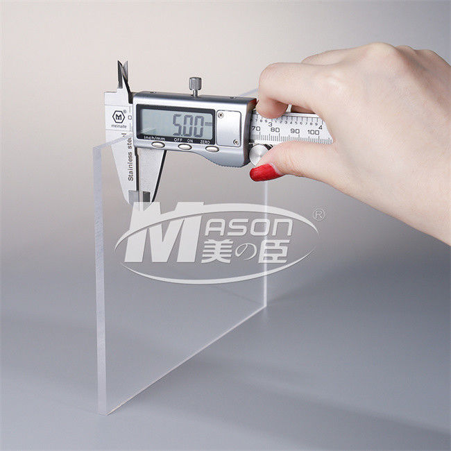 plexiglass acrilico resistente PMMA di plastica del graffio di 1/4inch 4x6FT