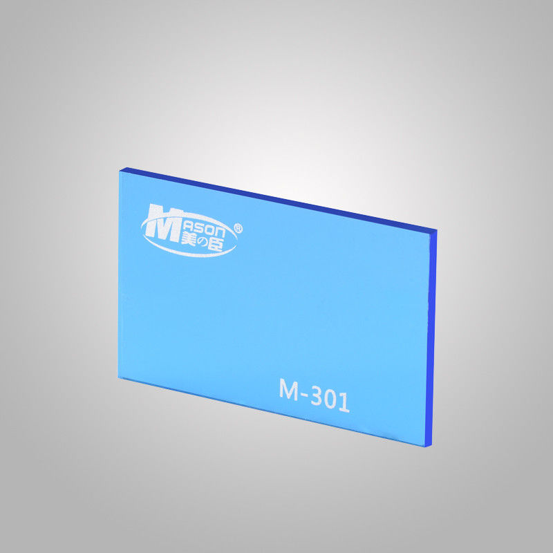 copertine di plastica pesanti blu trasparenti di rivestimento di plastica 8x4