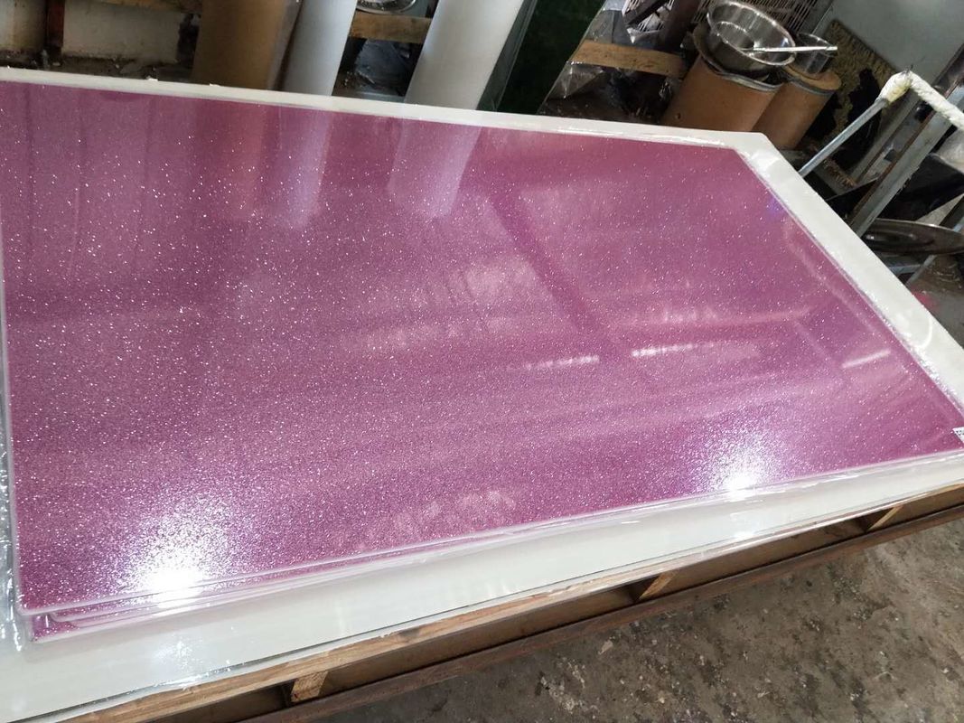 l'acrilico PMMA di scintillio di colore di 3-20mm riveste per il taglio del laser
