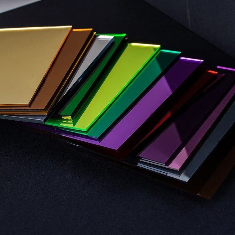 strato acrilico dello specchio dello strato di plastica dello specchio del perspex di colore di 1mm per la decorazione