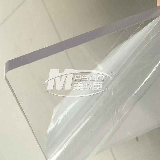 strati di plastica sottili 0.9mm trasparenti 1.29g/cm3 di 4x8 Ft PETG
