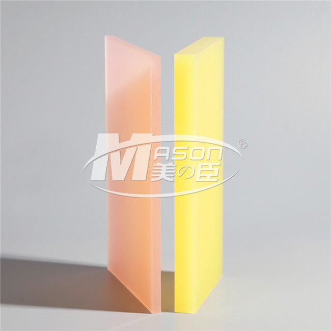Il vetro di acrilico di colore riveste i piedi di pannelli dello strato 4x8 del plexiglass di Lowes