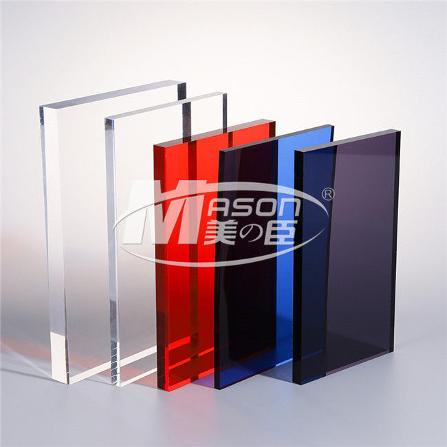 vetro di plastica del perspex dello strato acrilico di colore 1220x2440 di 2mm