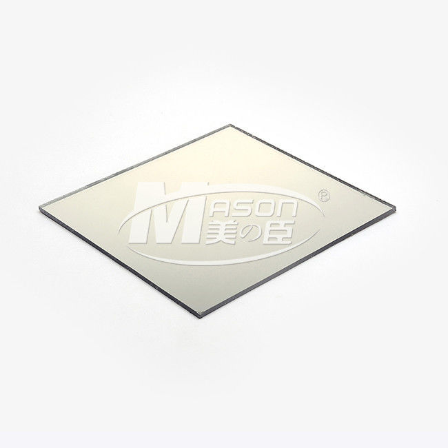 nastro di 2mm 3mm 5mm e strato acrilico 1220x2440mm dello specchio dorato