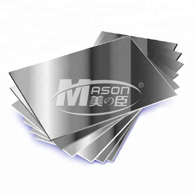 argento dello specchio del plexiglass di 4ftx6ft e strato acrilico dorato 3mm dello specchio