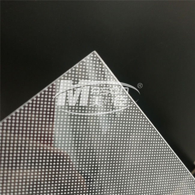 pannelli leggeri acrilici di 1mm LED per il pannello uniforme della luce della guida di luce del LED