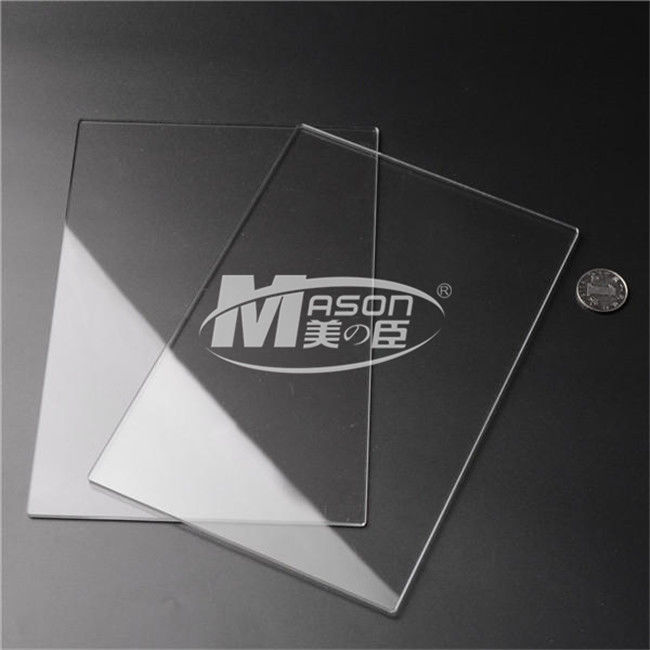 La plastica di Mason Heat Resistant Clear Acrylic riveste Pespex per la guardia di starnuto