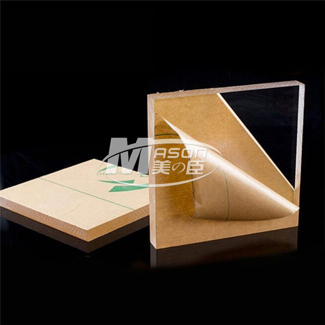 strato di plastica trasparente 300mm di marzo del graffio 4x8 di vetro resistente ottico del perspex