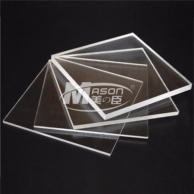 Alto strato 1220x2440 millimetro del perspex dell'acrilico di lucentezza 3mm-20mm trasparente