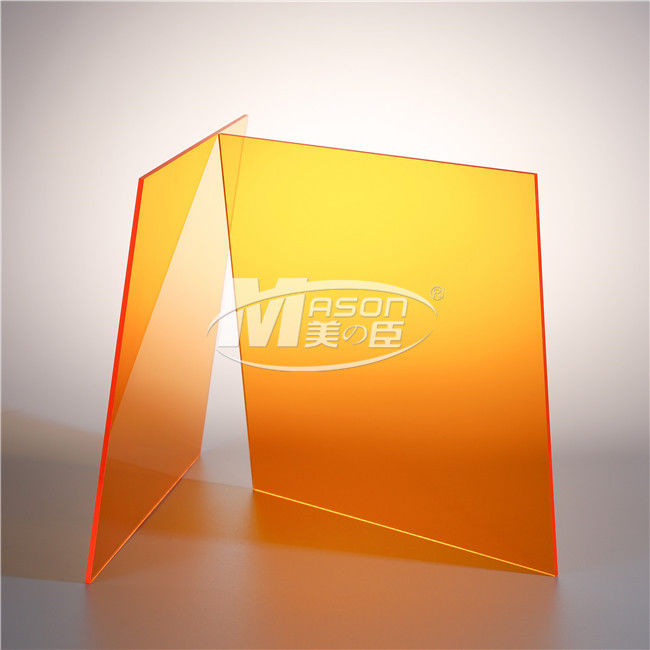 Lo strato acrilico colorato 2mm decorativo incastonato ESD di doppio strato conduce la plastica al neon