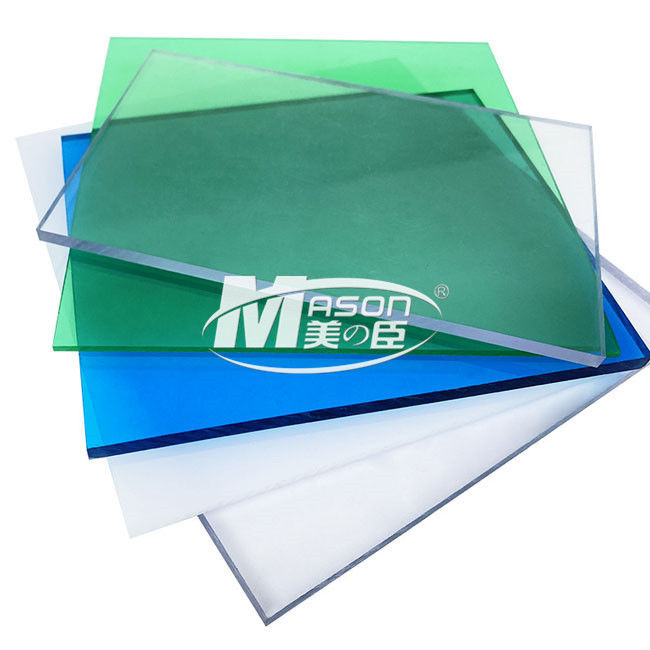 Il policarbonato chiaro della copertura UV riveste la luce del giorno di pannelli di plastica trasparente del pannello per la serra