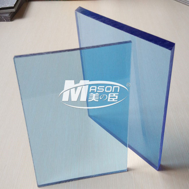 bordo di plastica del chiaro del policarbonato di 1220x2440mm PC solido dello strato 3mm