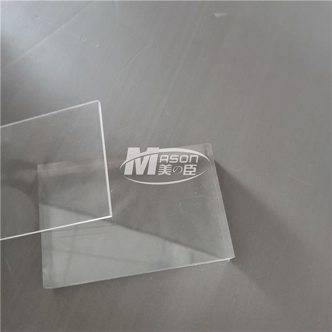 strato di plastica acrilico del chiaro plexiglass acrilico resistente del perspex del graffio 1220x2440 di 6mm