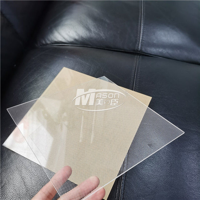 piatto di guida di luce acrilico di 15mm 1220x2440mm Mitsubishi LGP per il pannello del LED 