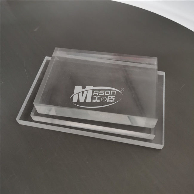 Strato acrilico fuso cristallino dello strato del perspex del lucite 8x4 del vergine di 100%